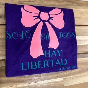 Vibrant Bow Graphic Tee